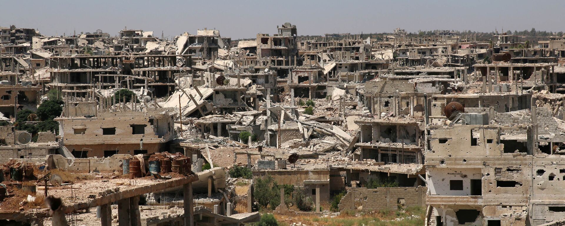Edificios destruidos en Deraa, Siria (archivo) - Sputnik Mundo, 1920, 06.09.2021