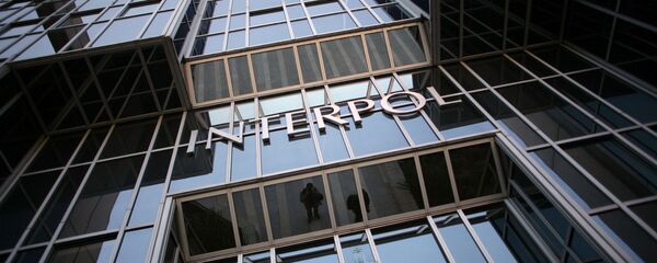 El logo de Interpol - Sputnik Mundo