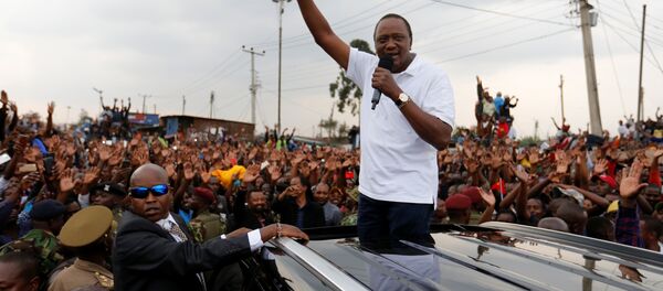 Uhuru Kenyatta, presidente de Kenia - Sputnik Mundo