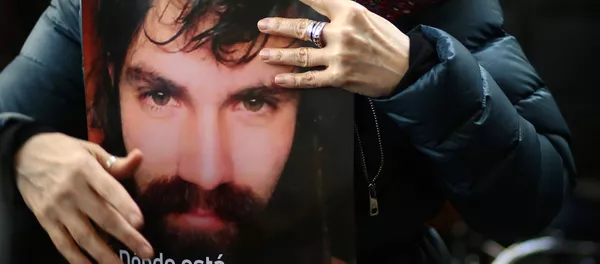 Un retrato de Santiago Maldonado Un retrato de Santiago Maldonado - Sputnik Mundo