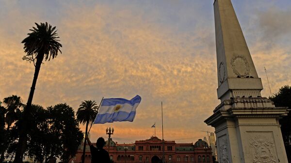 La bandera de Argentina - Sputnik Mundo