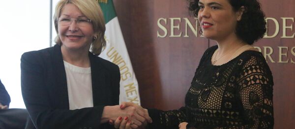 Luisa Ortega, exfiscal general de Venezuela y Mariana Gómez del Campo, senadora mexicana - Sputnik Mundo