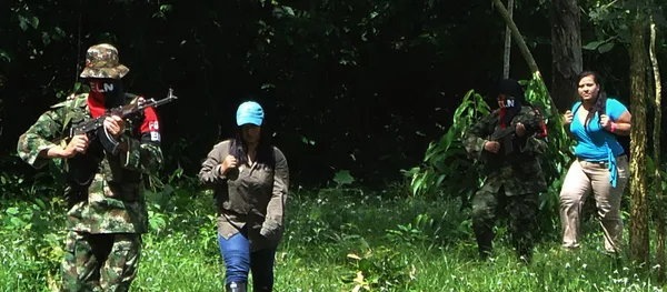 Los guerrilleros del ELN (archivo) Los guerrilleros del ELN (archivo) - Sputnik Mundo