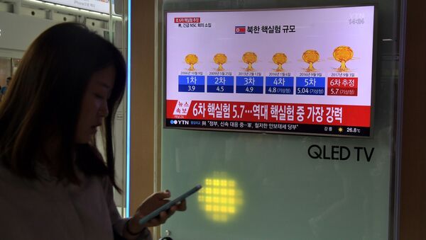 Las pruebas nucleares de Corea del Norte - Sputnik Mundo