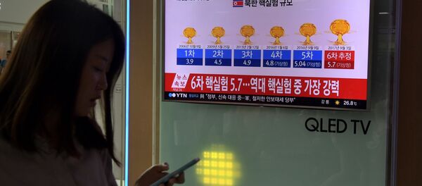 Las pruebas nucleares de Corea del Norte - Sputnik Mundo