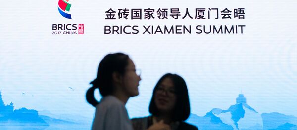La cumbre de BRICS en Xiamen, China - Sputnik Mundo