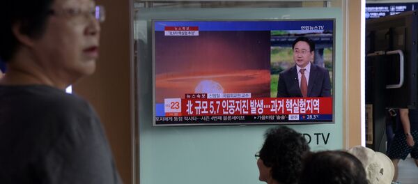 Ensayo de Corea del Norte - Sputnik Mundo