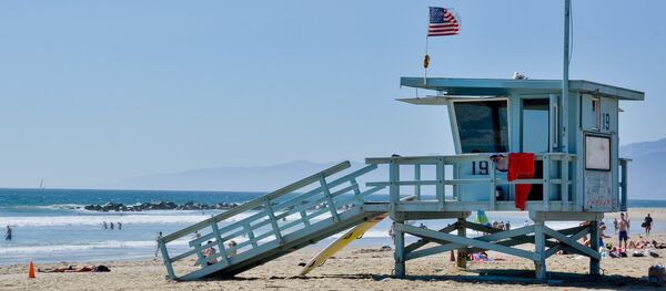 Una playa de EEUU (imagen referencial) - Sputnik Mundo