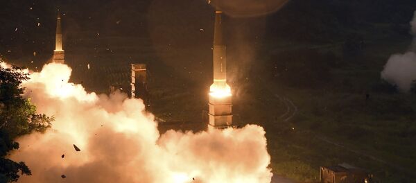 Misiles surcoreanos Hyunmoo (Archivo) - Sputnik Mundo