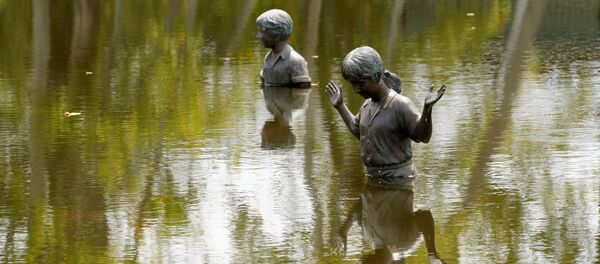 Consecuencias del huracán Harvey en Houston - Sputnik Mundo