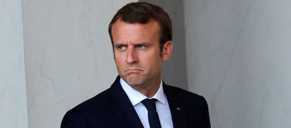 Emmanuel Macron, presidente de Francia - Sputnik Mundo