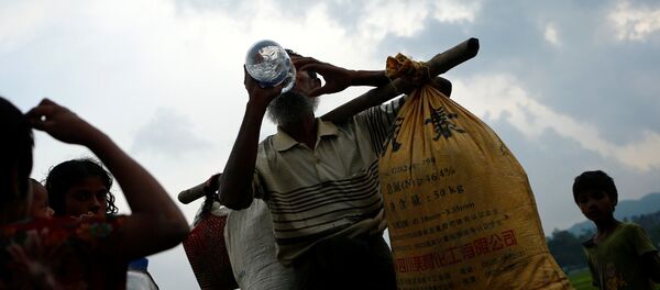 Un refugiado rohinyá Un refugiado rohinyá - Sputnik Mundo