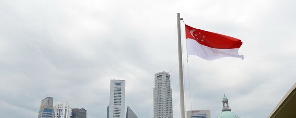 Bandera de Singapur - Sputnik Mundo