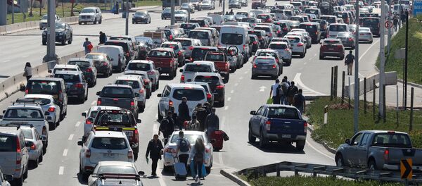 Situación en Santiago - Sputnik Mundo