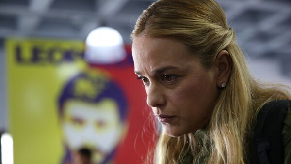 Lilian Tintori, esposa de Leopoldo Lopez - Sputnik Mundo