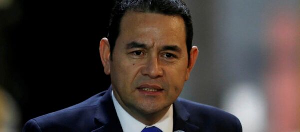Jimmy Morales, presidente de Guatemala - Sputnik Mundo