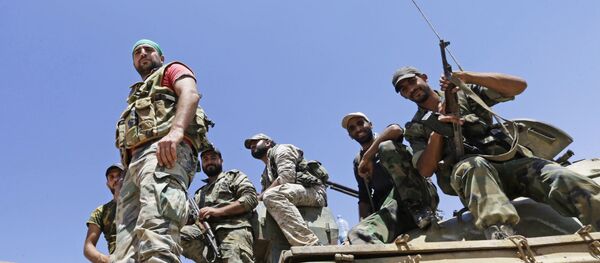 Soldados del Ejército sirio en Deir Ezzor Soldados del Ejército sirio en Deir Ezzor - Sputnik Mundo