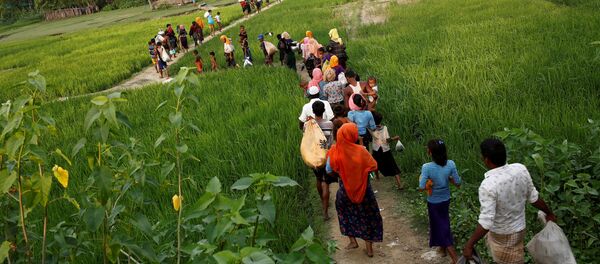 Refugiados rohinyás (archivo) - Sputnik Mundo