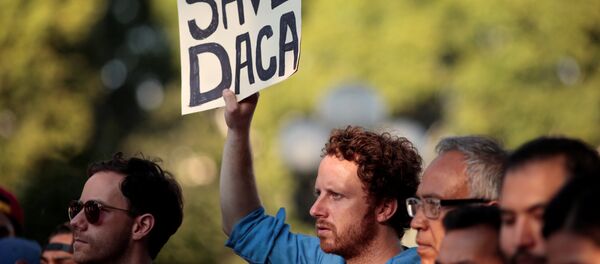 La manifestación a favor de DACA en EEUU - Sputnik Mundo