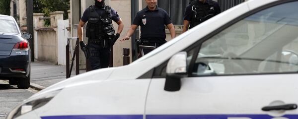 La Policía francesa - Sputnik Mundo