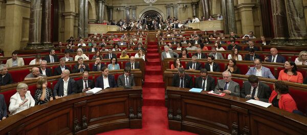 El Parlamento de Cataluña (archivo) El Parlamento de Cataluña (archivo) - Sputnik Mundo