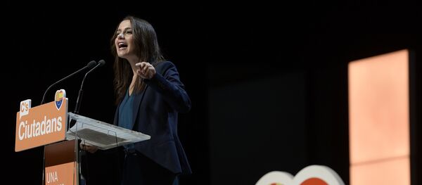 Inés Arrimadas, líder de la oposición en Cataluña (archivo) - Sputnik Mundo