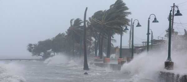 La llegada del huracán Irma en Puerto Rico - Sputnik Mundo