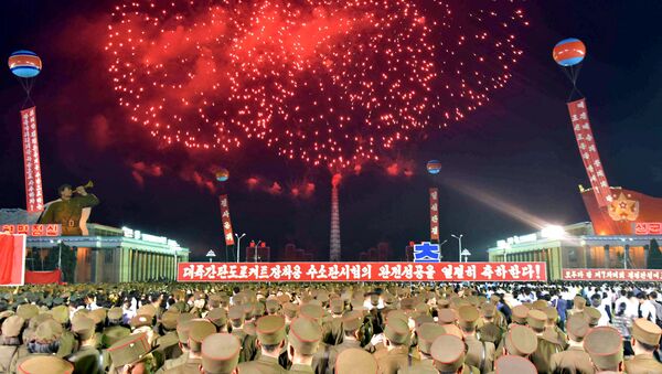 Las celebraciones en Pyongyang tras el exitoso ensayo de la bomba de hidrógeno - Sputnik Mundo