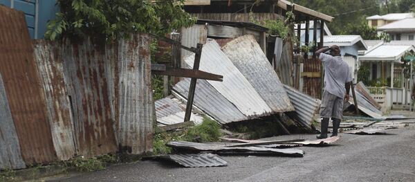 Consecuencias del huracán Irma en Antigua y Barbuda - Sputnik Mundo