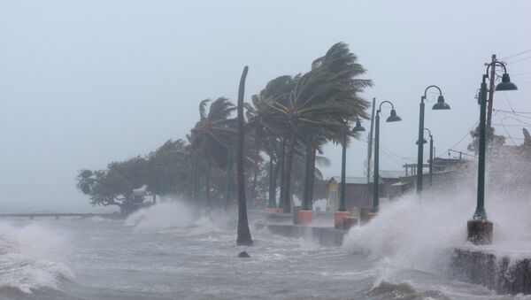 El paso del huracán Irma en República Dominicana - Sputnik Mundo