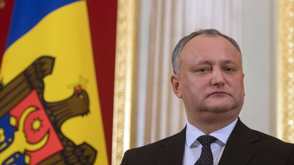 Igor Dodon, presidente de Moldavia - Sputnik Mundo