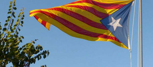 'Estelada', bandera independentista de Cataluña (imagen referencial) - Sputnik Mundo