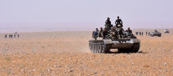 Las tropas gubernamentales sirias en Deir Ezzor - Sputnik Mundo