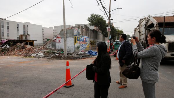 Las consecuencias del terremoto en México - Sputnik Mundo