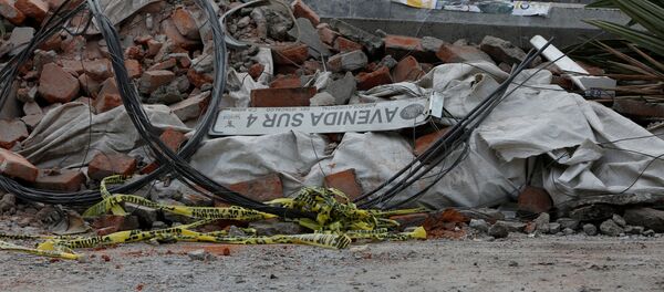 Las consecuencias del terremoto en México - Sputnik Mundo
