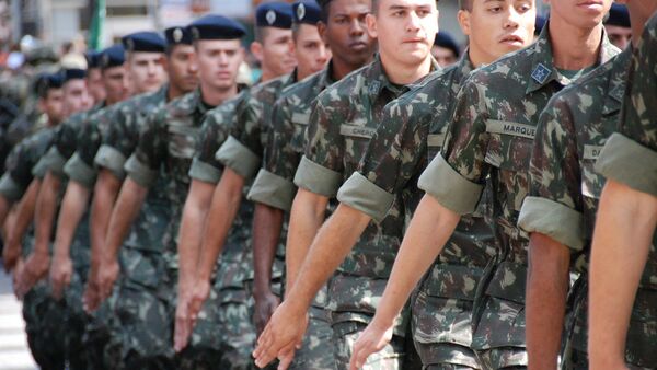 Desfile del Ejército de Brasil - Sputnik Mundo