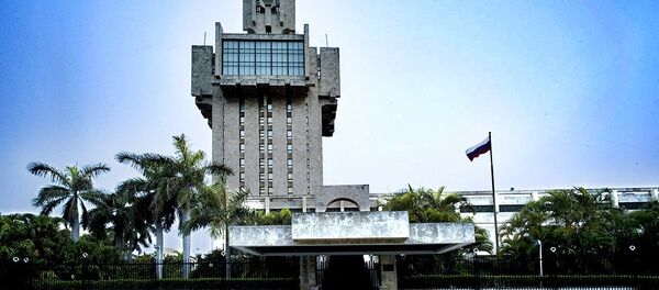 La embajada de Rusia en Cuba La embajada de Rusia en Cuba - Sputnik Mundo