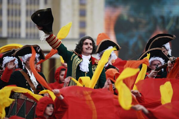 Rompehielos y bailarinas: así festeja Moscú su 870 aniversario - Sputnik Mundo