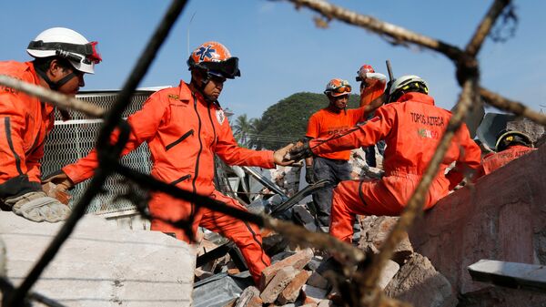 Sismo en México - Sputnik Mundo