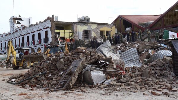 Terremoto en Oaxaca (Archivo) - Sputnik Mundo