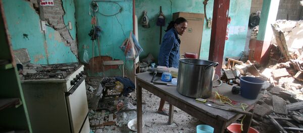 Las consecuencias del terremoto en México - Sputnik Mundo
