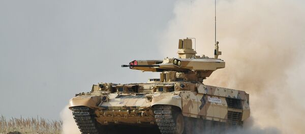 El vehículo de apoyo de fuego ruso BMPT-72 Terminator-2 - Sputnik Mundo