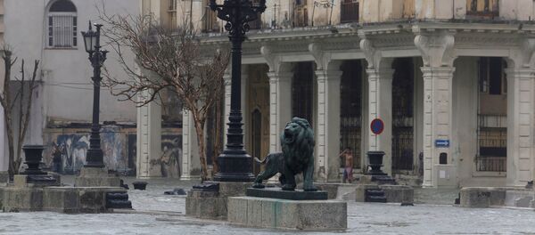 El huracán Irma en La Habana - Sputnik Mundo