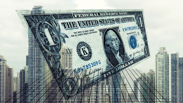 El billete de un dólar - Sputnik Mundo