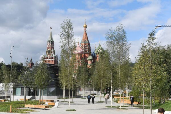 La apertura del parque Zariadie al lado del Kremlin moscovita - Sputnik Mundo