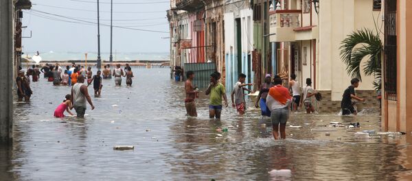 Huracán Irma en La Habana, Cuba - Sputnik Mundo