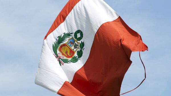 La bandera de Perú - Sputnik Mundo