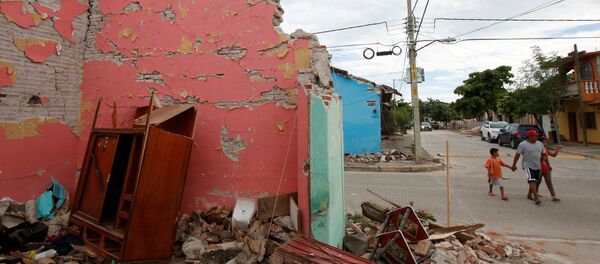 Consecuencias de un terremoto en México - Sputnik Mundo