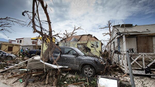 Las consecuencias del huracán Irma en Saint Martin - Sputnik Mundo