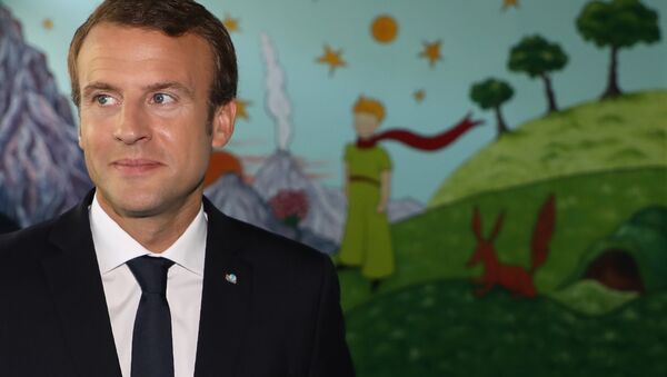 Emmanuel Macron, presidente de Francia - Sputnik Mundo